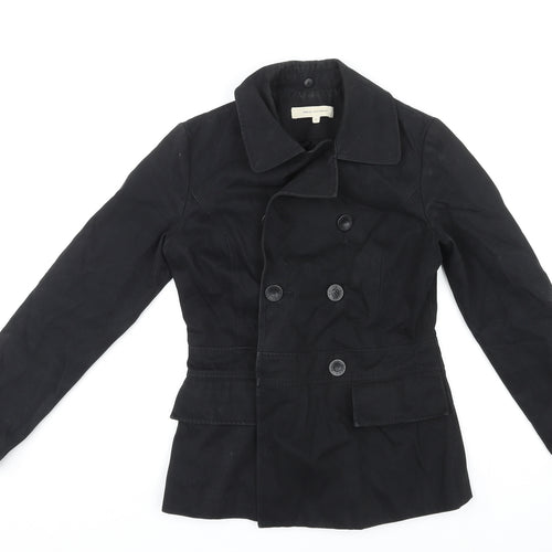 RJR.John Rocha Womens Black Jacket Size 8 Button