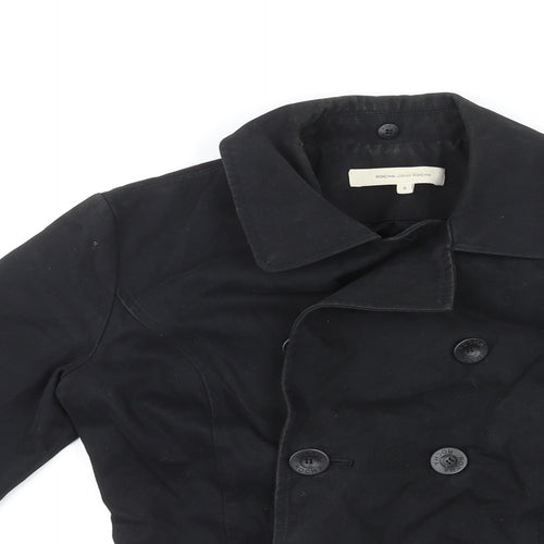 RJR.John Rocha Womens Black Jacket Size 8 Button