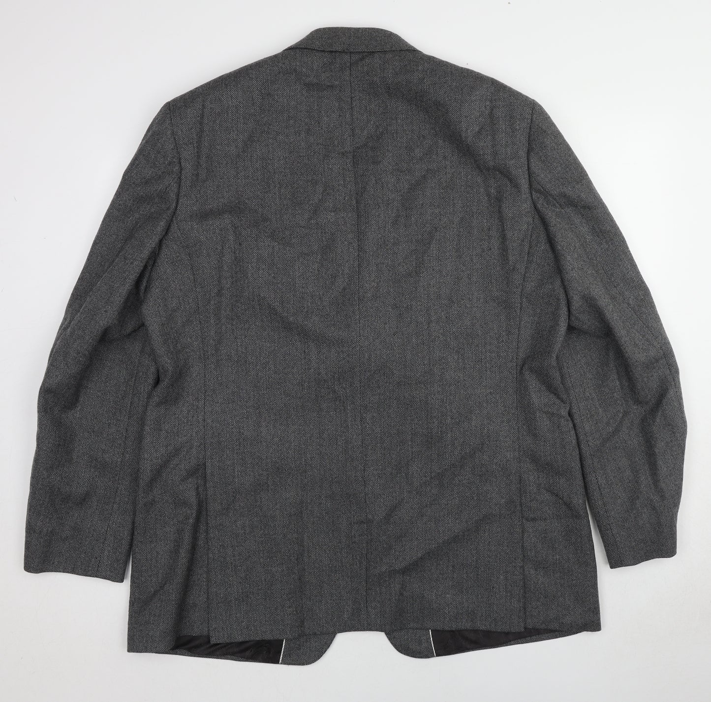 Marks and Spencer Mens Grey Wool Jacket Suit Jacket Size 46 Regular