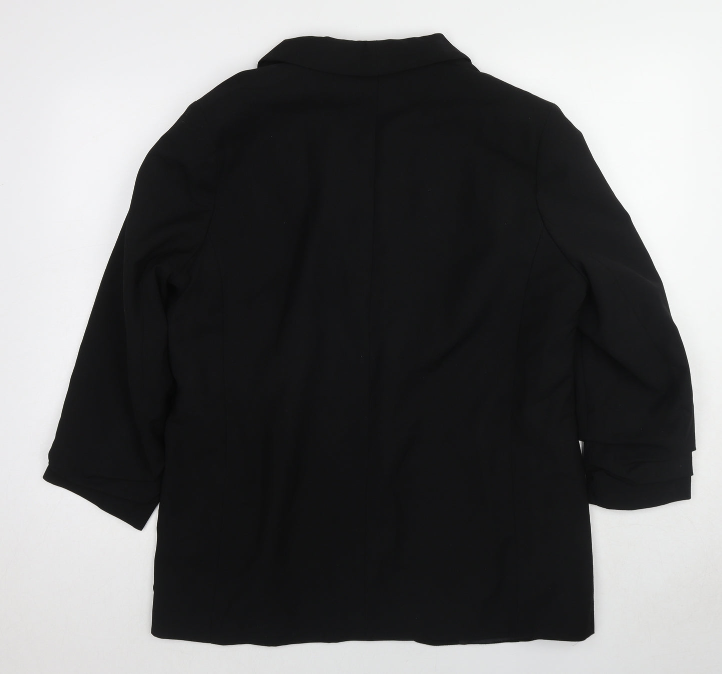 Dorothy Perkins Womens Black Kimono Jacket Size 18