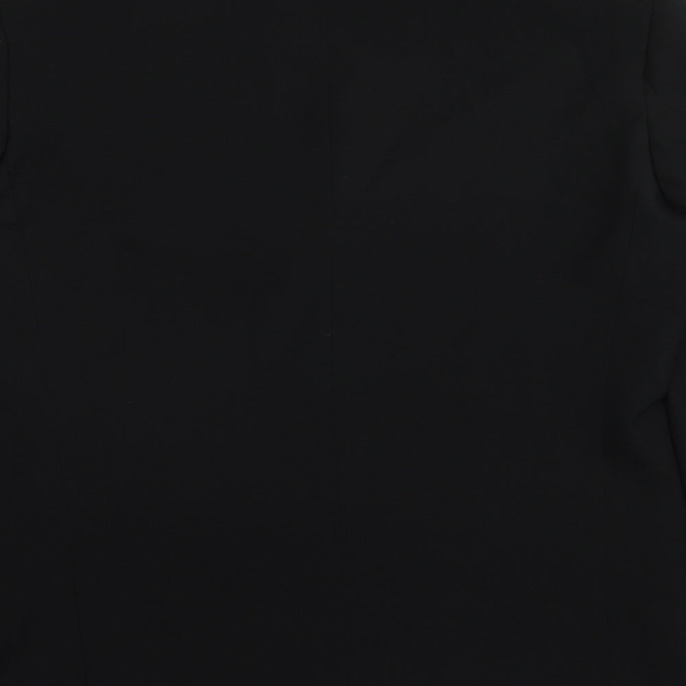 Douglas Of Sweden Mens Black Polyester Jacket Suit Jacket Size 40 Regular