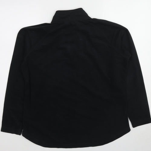 Rohan Womens Black Polyester Pullover Sweatshirt Size L Pullover