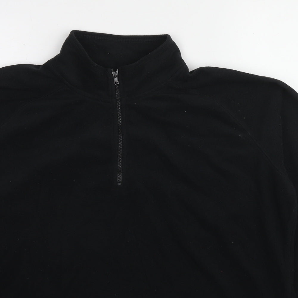 Rohan Womens Black Polyester Pullover Sweatshirt Size L Pullover