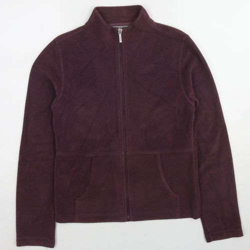 Per Una Womens Purple Jacket Size 10 Zip