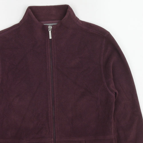 Per Una Womens Purple Jacket Size 10 Zip