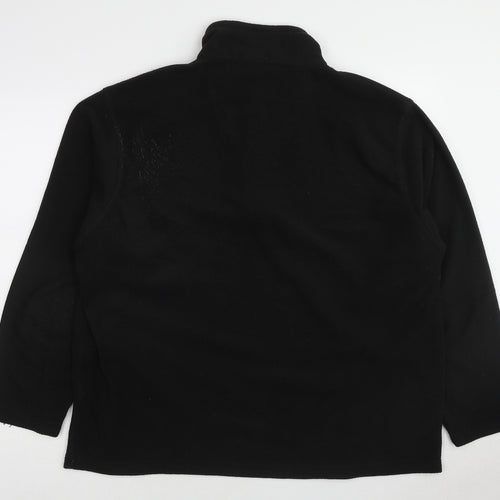 Regatta Mens Black Polyester Pullover Sweatshirt Size 2XL