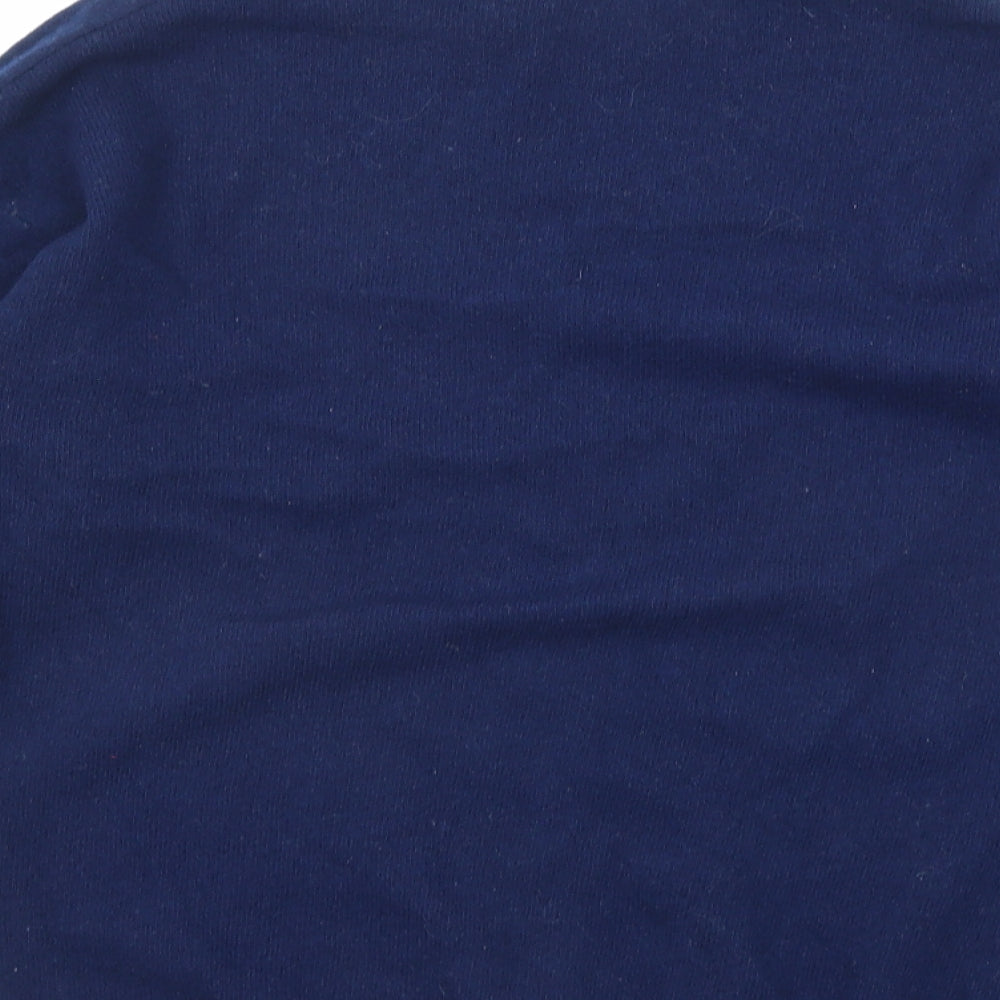 Jeffrey Rogers Womens Blue Roll Neck Wool Pullover Jumper Size 14 - Size 14-16