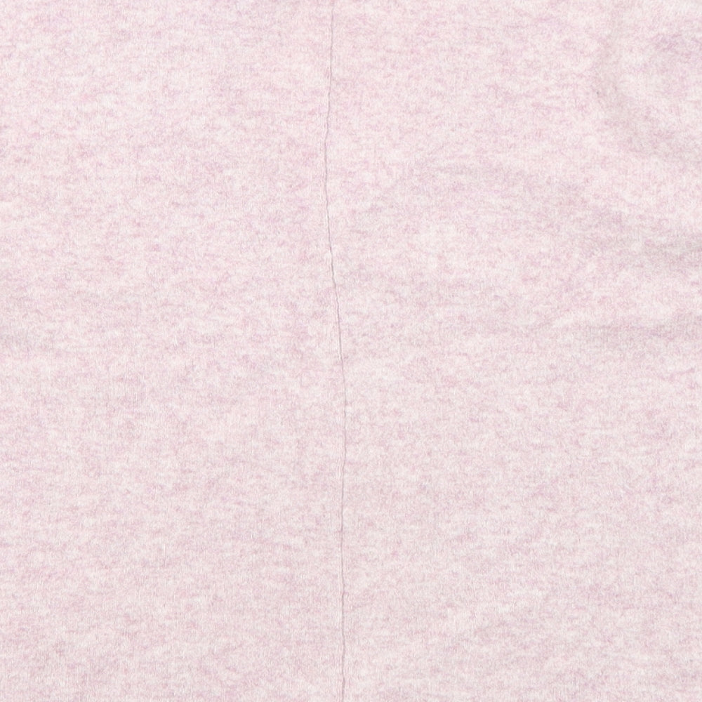 Poetry Womens Pink V-Neck Cashmere Pullover Jumper Size 16 - Size 16-18