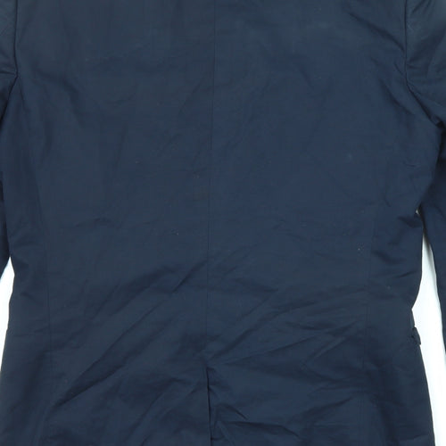 NEXT Mens Blue Cotton Jacket Suit Jacket Size 40 Regular