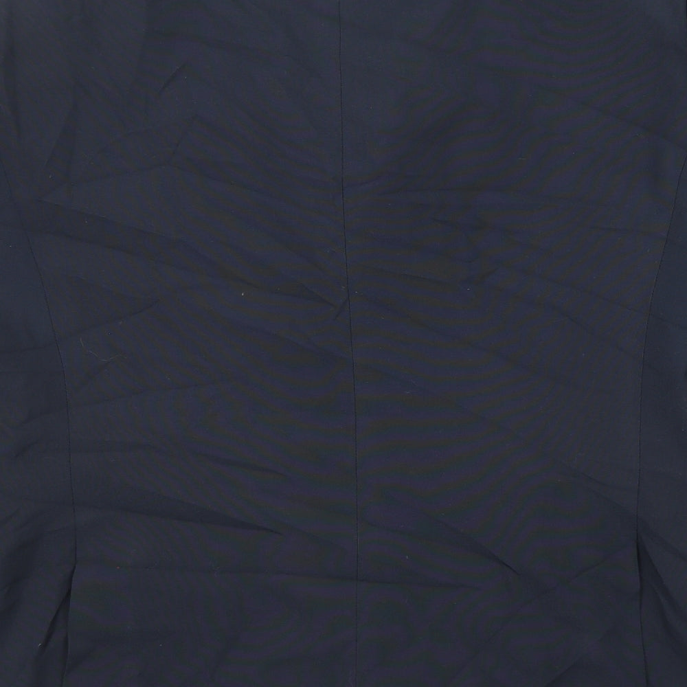 NEXT Mens Blue Polyester Jacket Suit Jacket Size 44 Regular