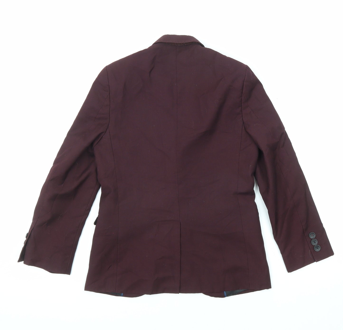NEXT Boys Purple Shirt Jacket Blazer Size 9 Years Button
