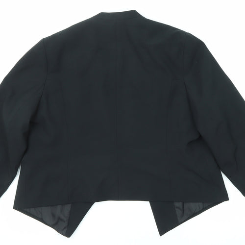 BHS Womens Black Jacket Blazer Size 20