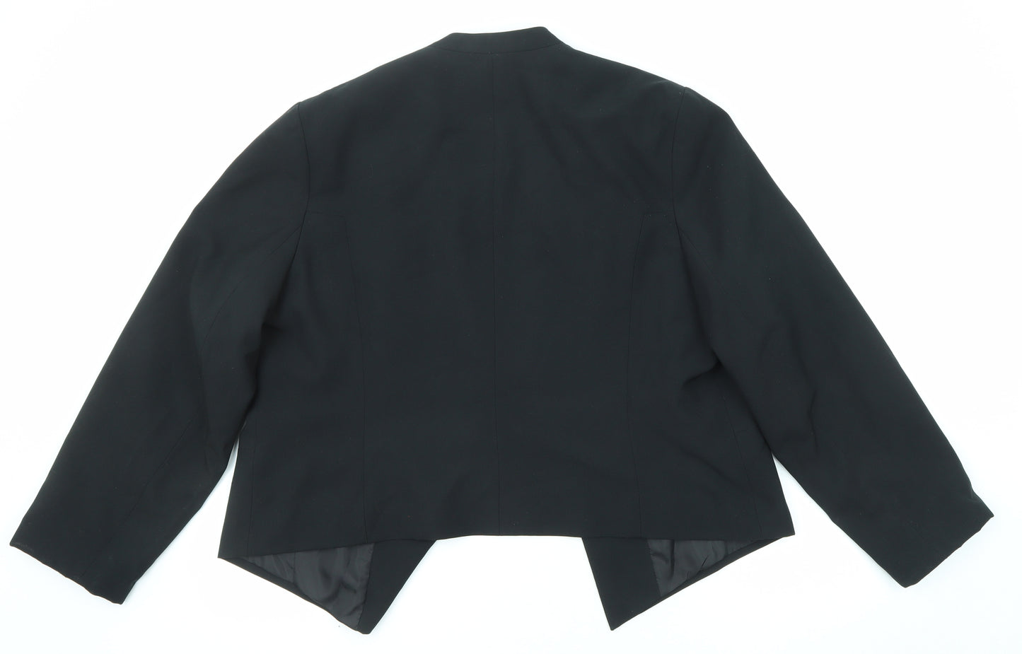 BHS Womens Black Jacket Blazer Size 20