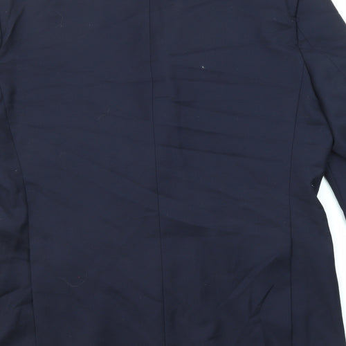 Samuel Windsor Mens Blue Wool Jacket Suit Jacket Size 42 Regular