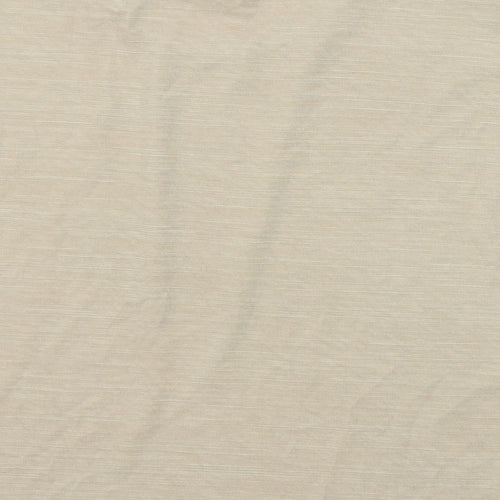 Zara Womens Beige Cotton Basic T-Shirt Size S Crew Neck