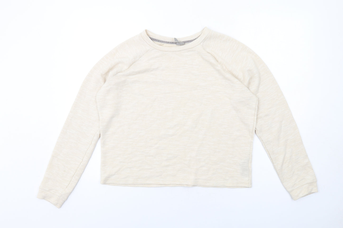 ASOS Womens Beige Polyester Pullover Sweatshirt Size 14 Pullover