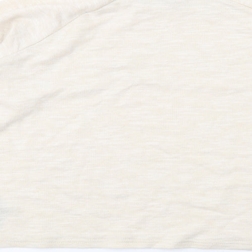 ASOS Womens Beige Polyester Pullover Sweatshirt Size 14 Pullover