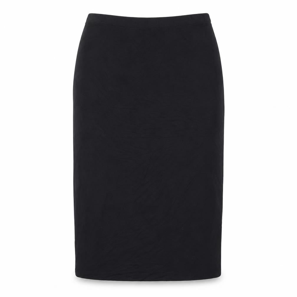 Oasis Womens Black Viscose Straight & Pencil Skirt Size XS
