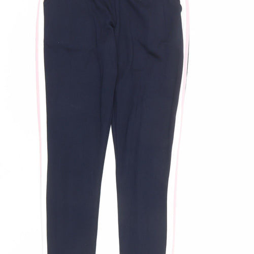 Kaffe Womens Blue Viscose Jogger Trousers Size S L30 in Regular