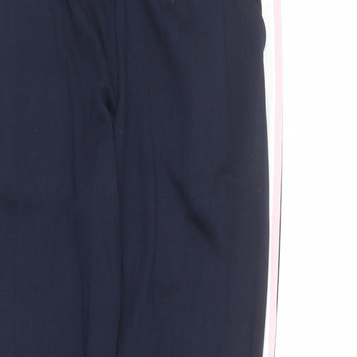 Kaffe Womens Blue Viscose Jogger Trousers Size S L30 in Regular