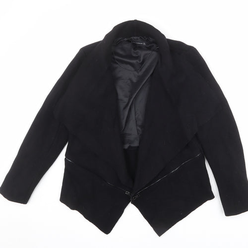Zara Womens Black Biker Jacket Size S