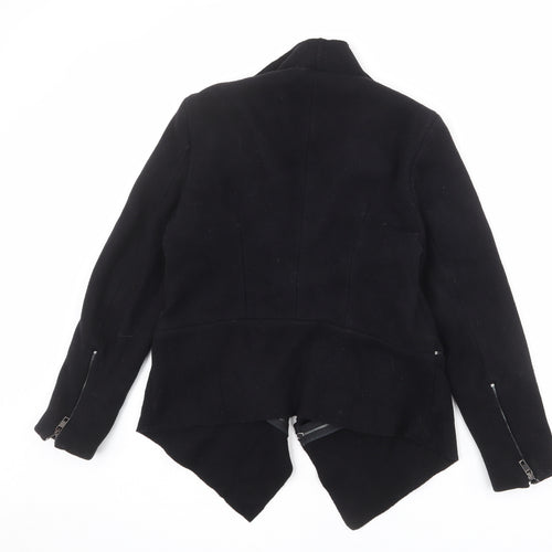Zara Womens Black Biker Jacket Size S