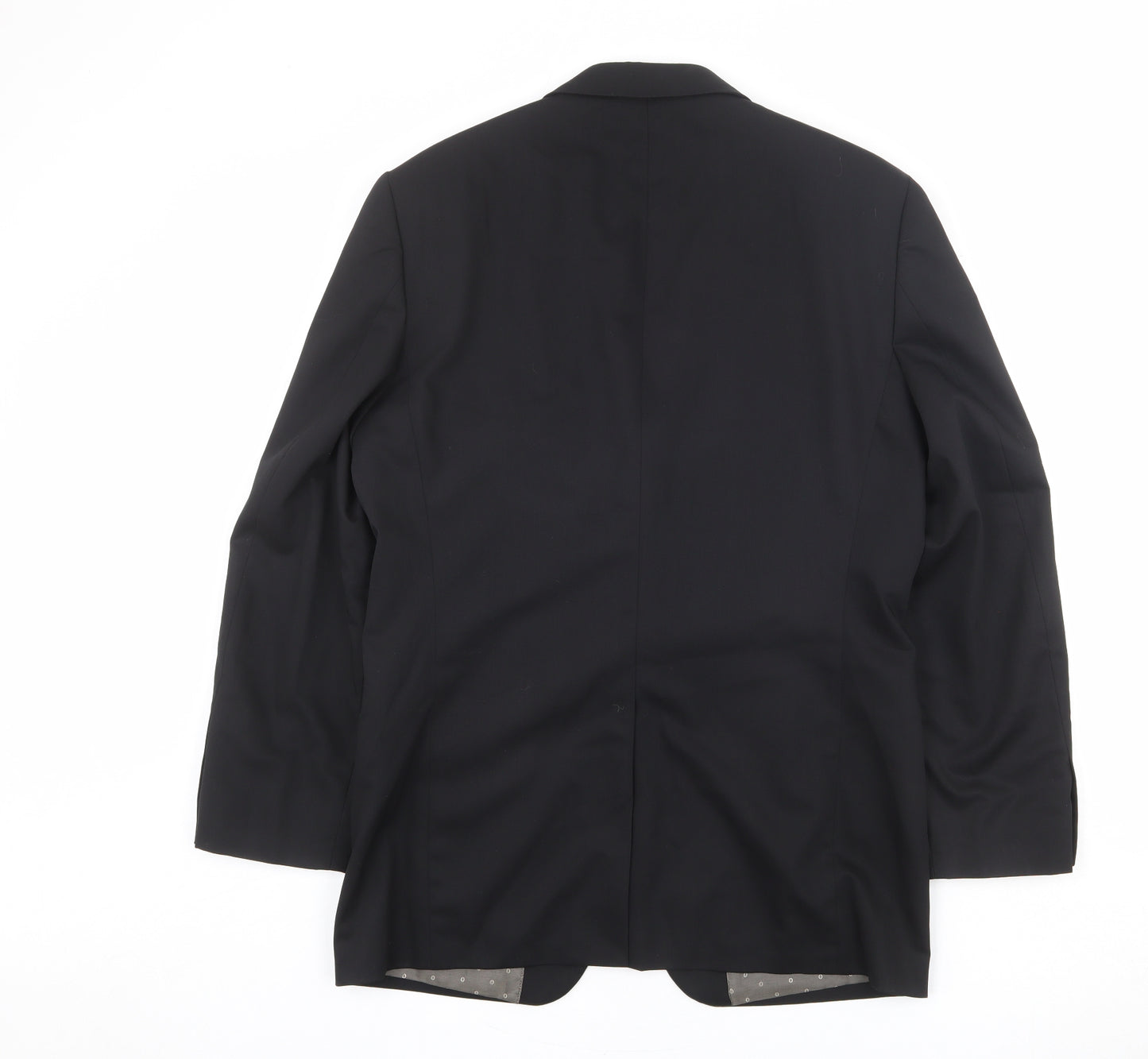 Ted Baker Mens Black Wool Jacket Suit Jacket Size 38 Regular