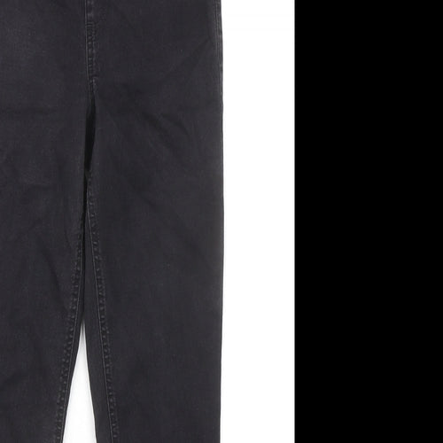 Marks and Spencer Womens Black Cotton Jegging Jeans Size 10 L25 in Regular