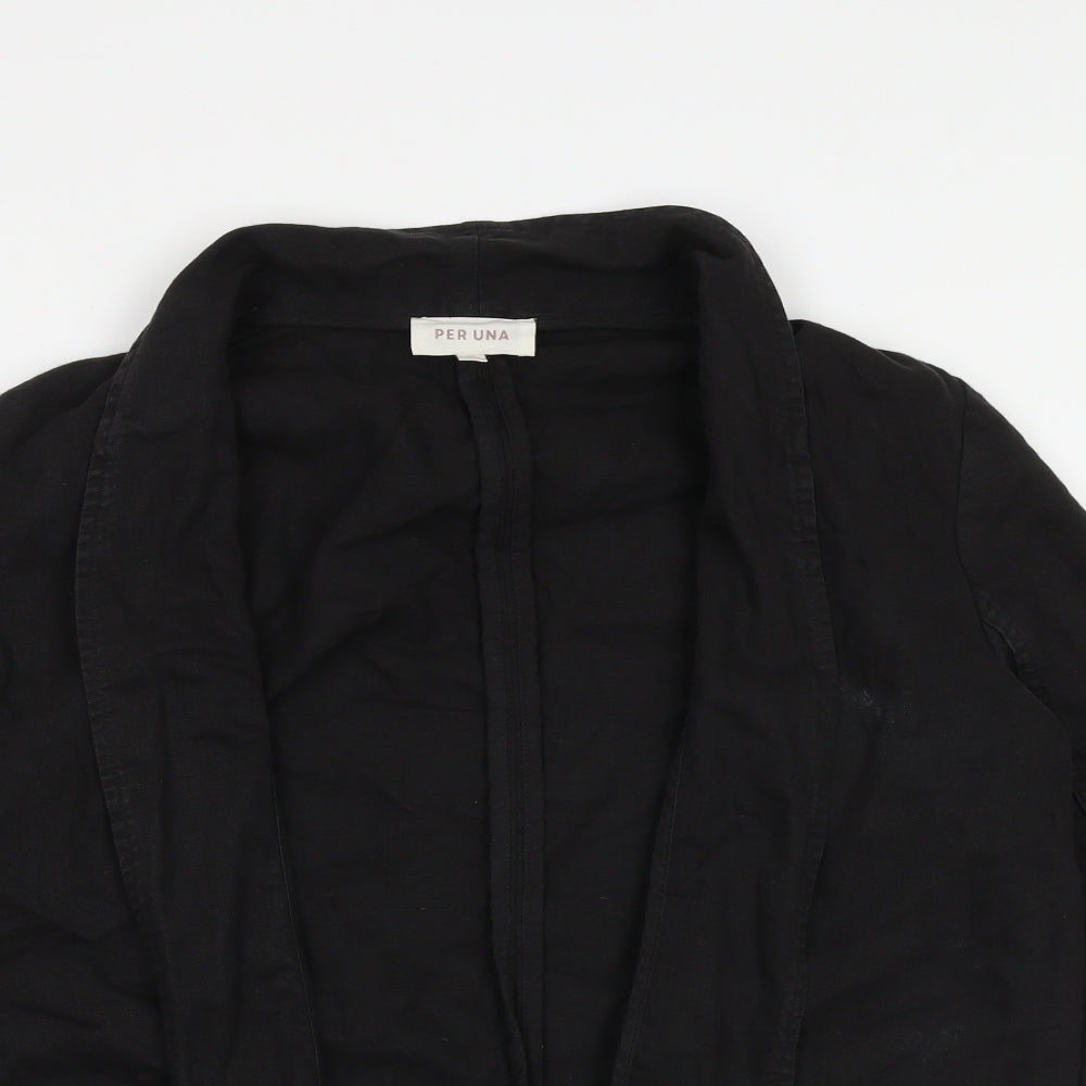 Per Una Womens Black Jacket Size 10