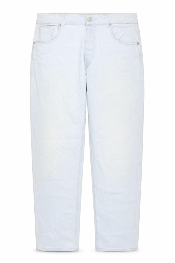 Replay Womens Blue Cotton Mom Jeans Size 31 in L26 in Regular Button