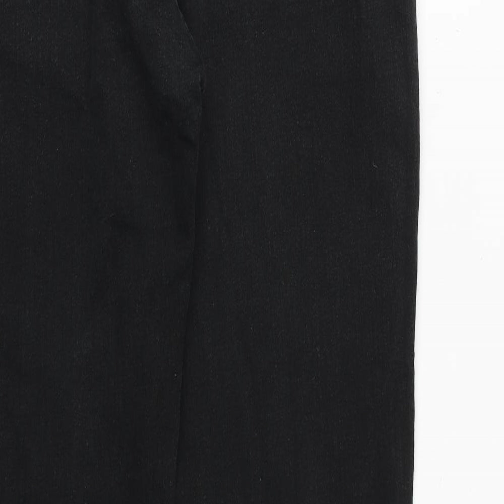 Levi's Mens Black Cotton Straight Jeans Size 38 in L34 in Regular Zip