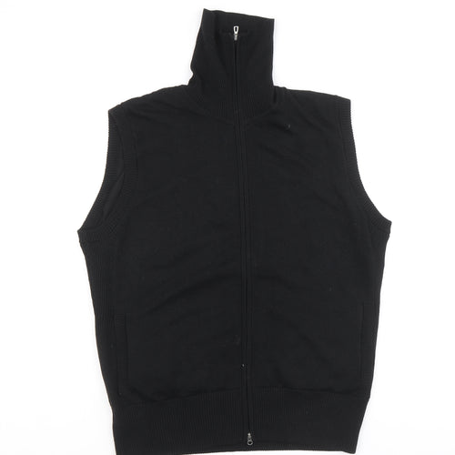 Callaway Mens Black Gilet Jacket Size L Zip