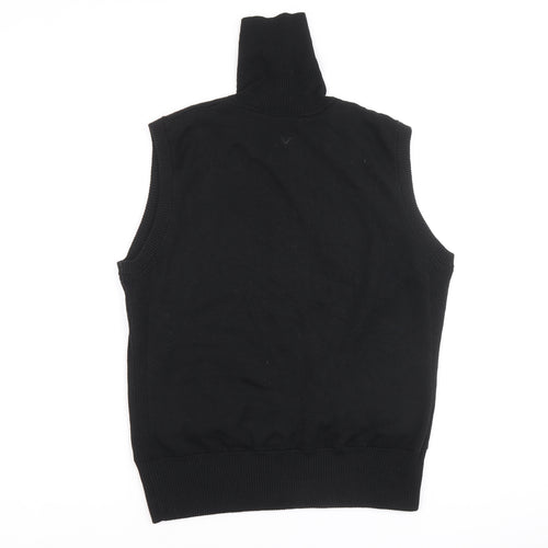 Callaway Mens Black Gilet Jacket Size L Zip