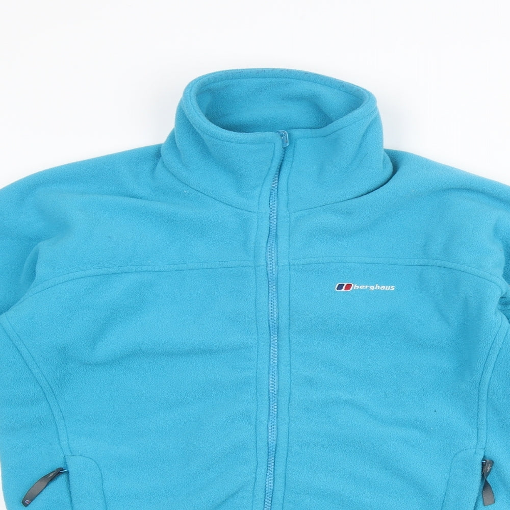 Berghaus Womens Blue Jacket Size 12 Zip