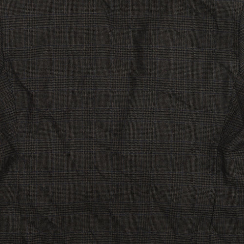 Chatleys Mens Grey Plaid Wool Jacket Suit Jacket Size 44 Regular