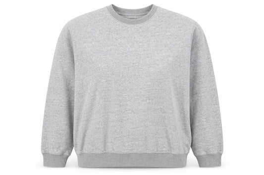 Front view of Next women’s grey polyester pullover sweatshirt, size L, pullover