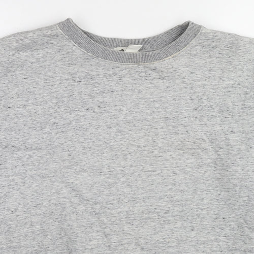 NEXT Womens Grey Polyester Pullover Sweatshirt Size L Pullover