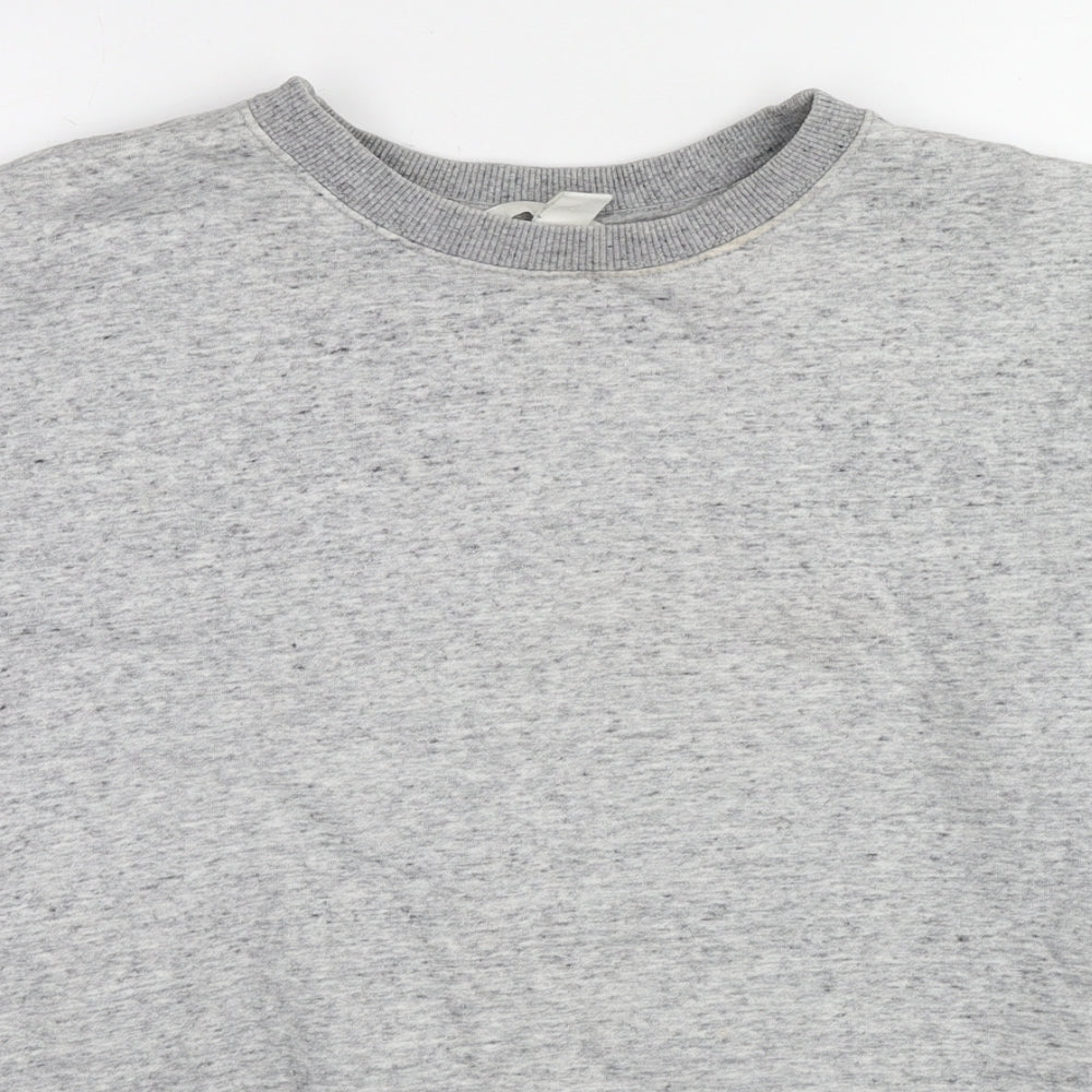 NEXT Womens Grey Polyester Pullover Sweatshirt Size L Pullover