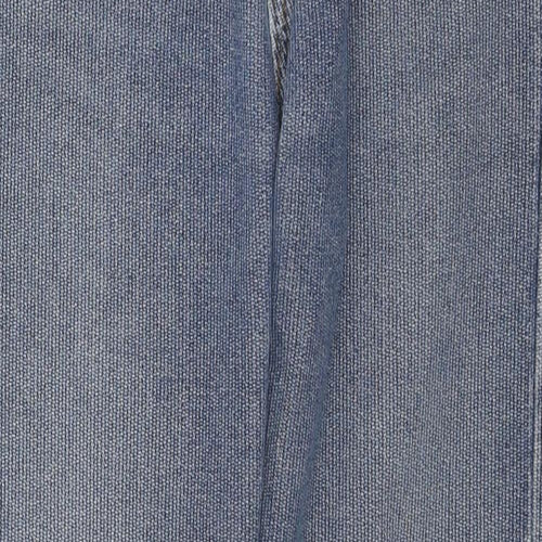 Levi's Mens Blue Cotton Straight Jeans Size 30 in L30 in Regular Zip