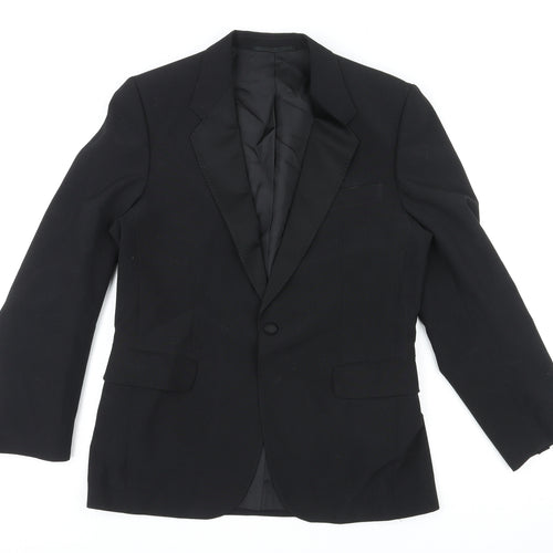 Weidenmann Womens Black Polyester Jacket Blazer Size 18