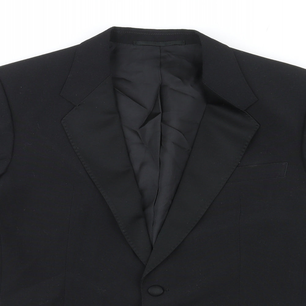 Weidenmann Womens Black Polyester Jacket Blazer Size 18