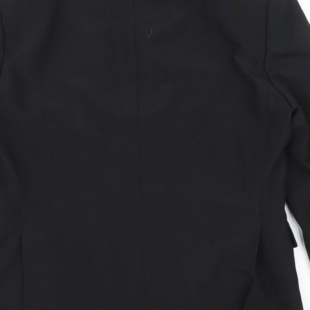 Weidenmann Womens Black Polyester Jacket Blazer Size 18