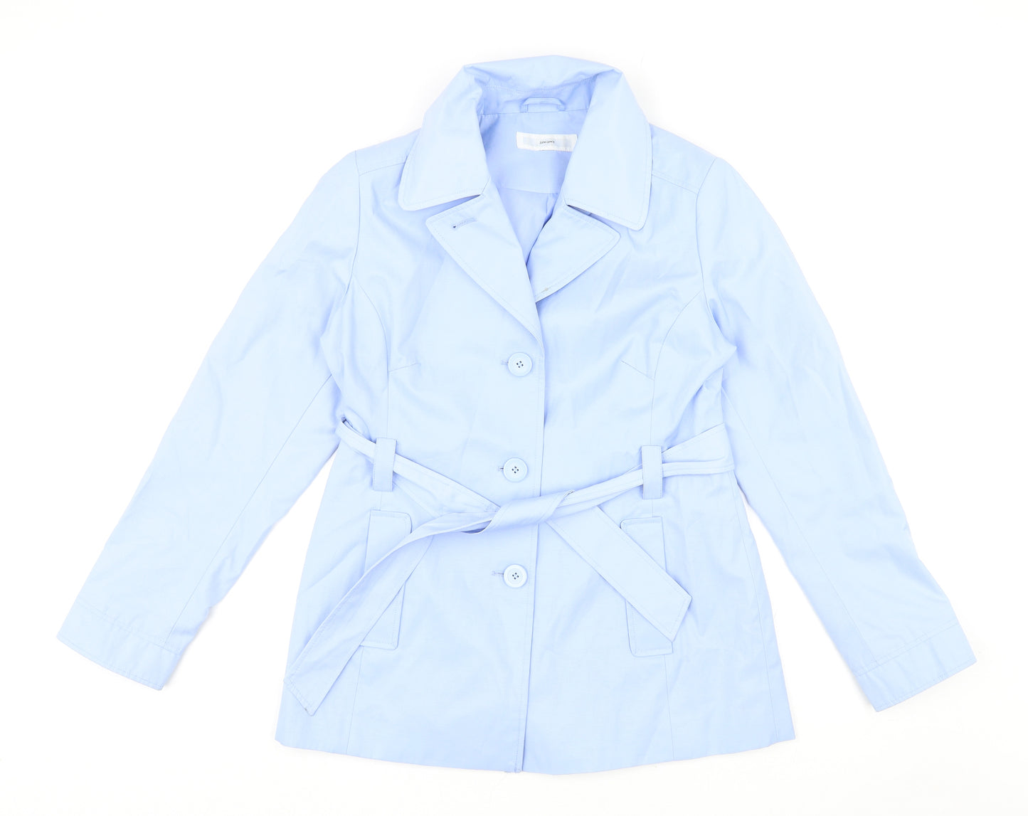 John Lewis Womens Blue Jacket Size 12 Button