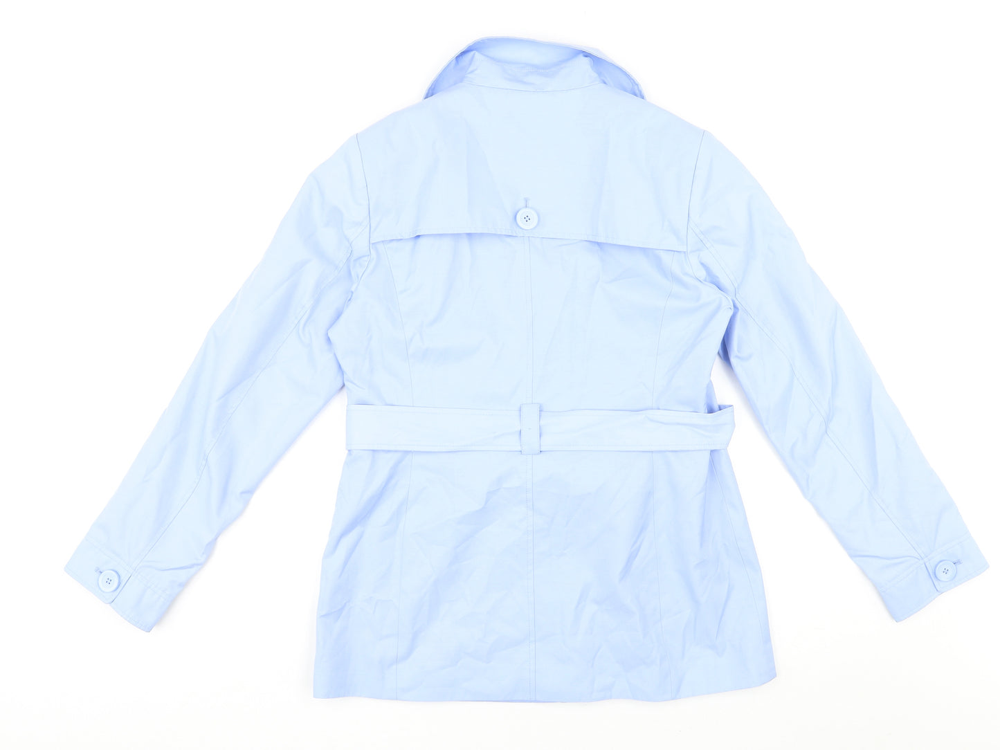 John Lewis Womens Blue Jacket Size 12 Button