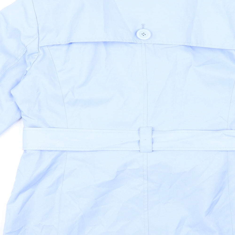 John Lewis Womens Blue Jacket Size 12 Button