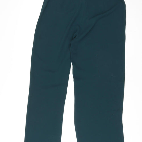 Debenhams Womens Blue Polyester Trousers Size 14 L30 in Regular Zip