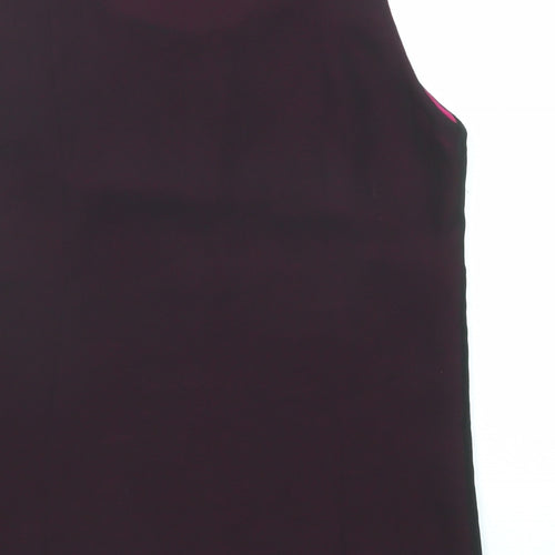 Insense Womens Black Polyester Basic Tank Size M Round Neck