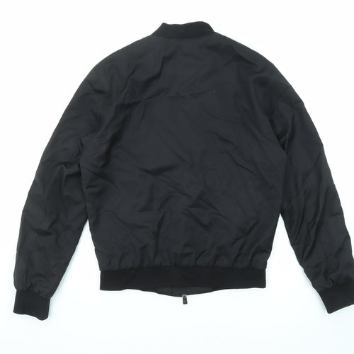 HUGO BOSS Mens Black Jacket Size XL Zip