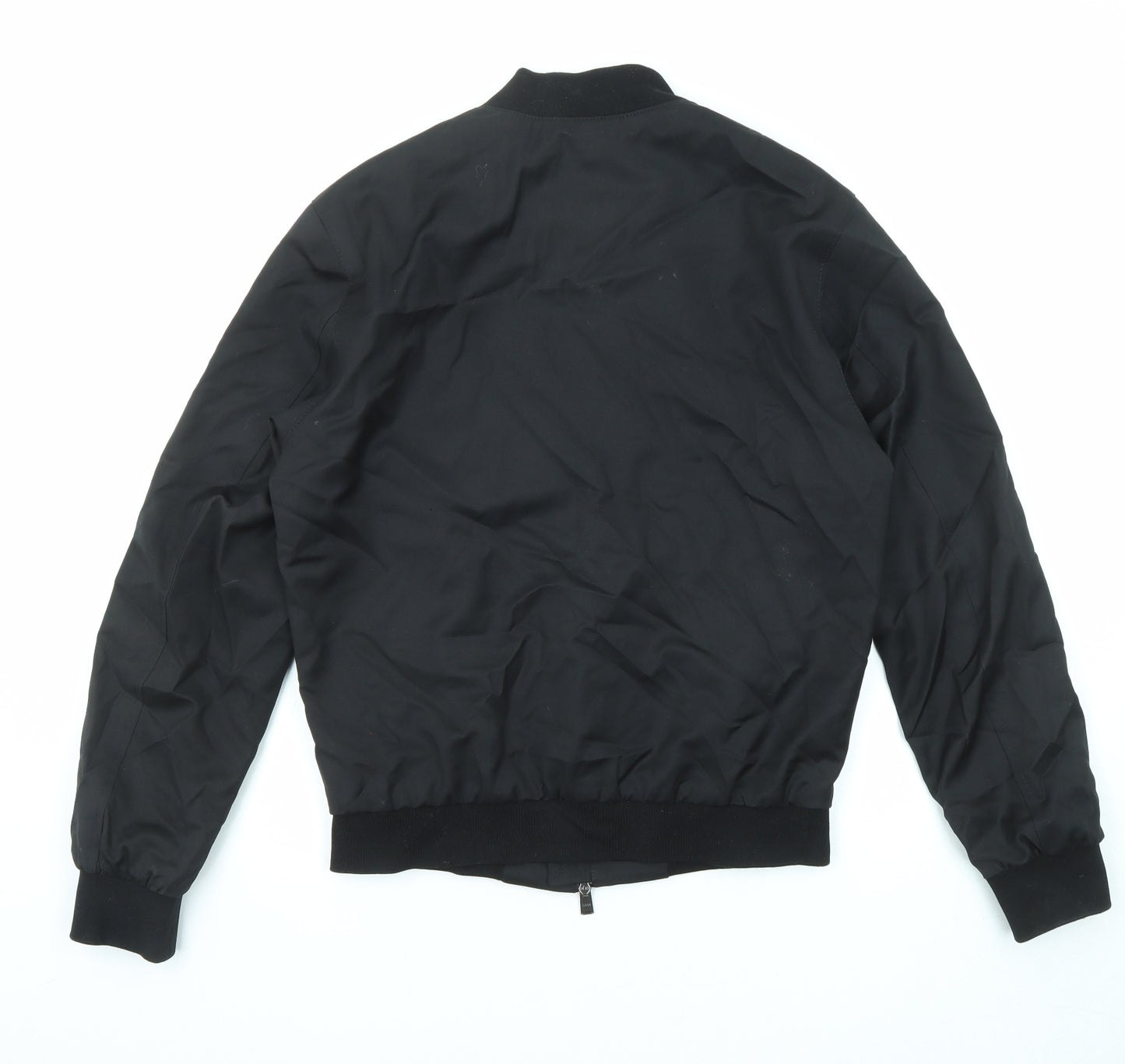 HUGO BOSS Mens Black Jacket Size XL Zip