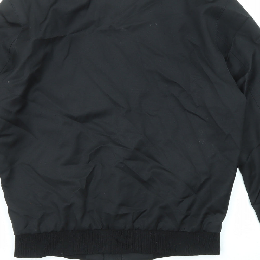 HUGO BOSS Mens Black Jacket Size XL Zip